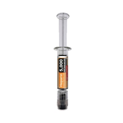 Heparin Sodium Injection USP 5,000 units/1mL SD Prefilled Syringe