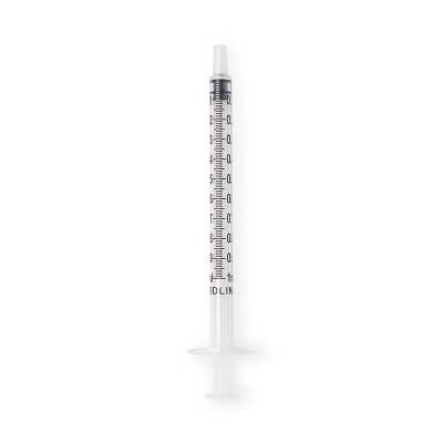 Medline Sterile Luer Slip Syringes