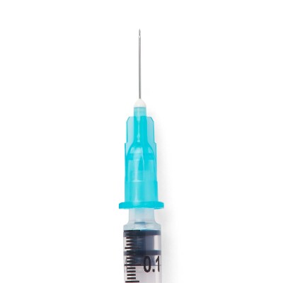 Medline Standard Hypodermic Syringes with Needle